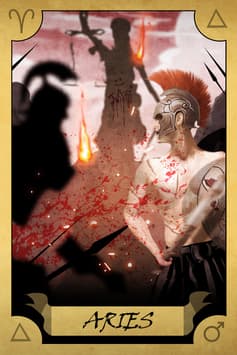 Marte en Aries, el Campo de batalla