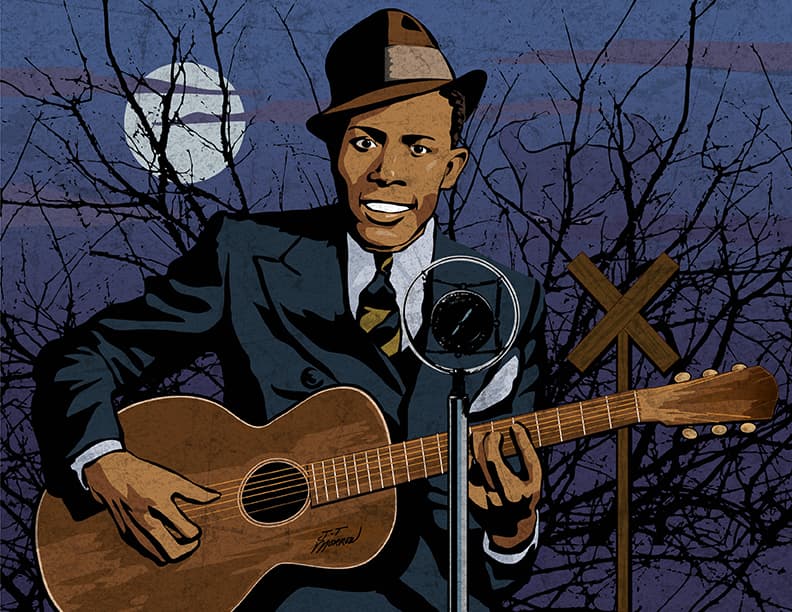 Robert Johnson, Lucifer y Plutón violando a Venus