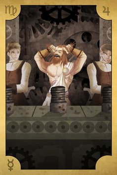 Júpiter en Virgo, el fiestero obligado a trabajar penosamente