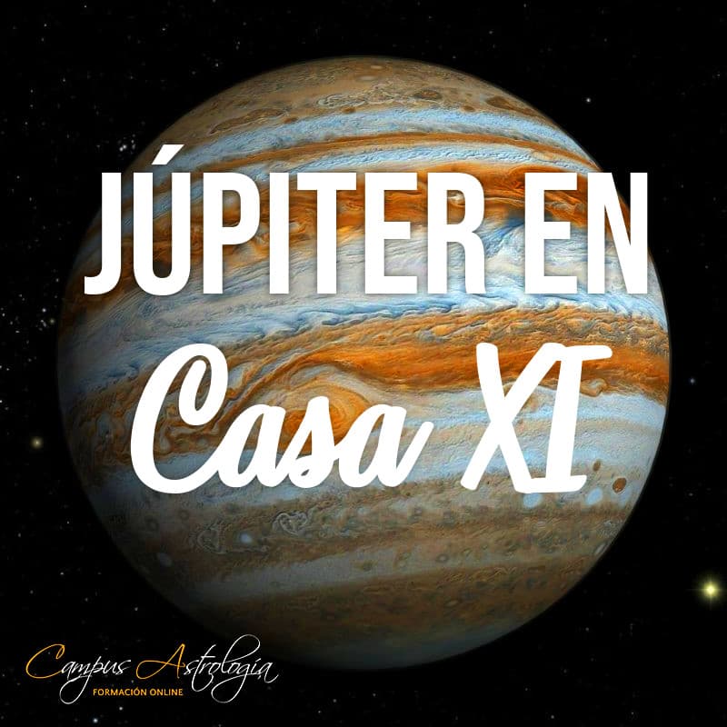 Júpiter en Casa 11: Amigos muchos, y locos