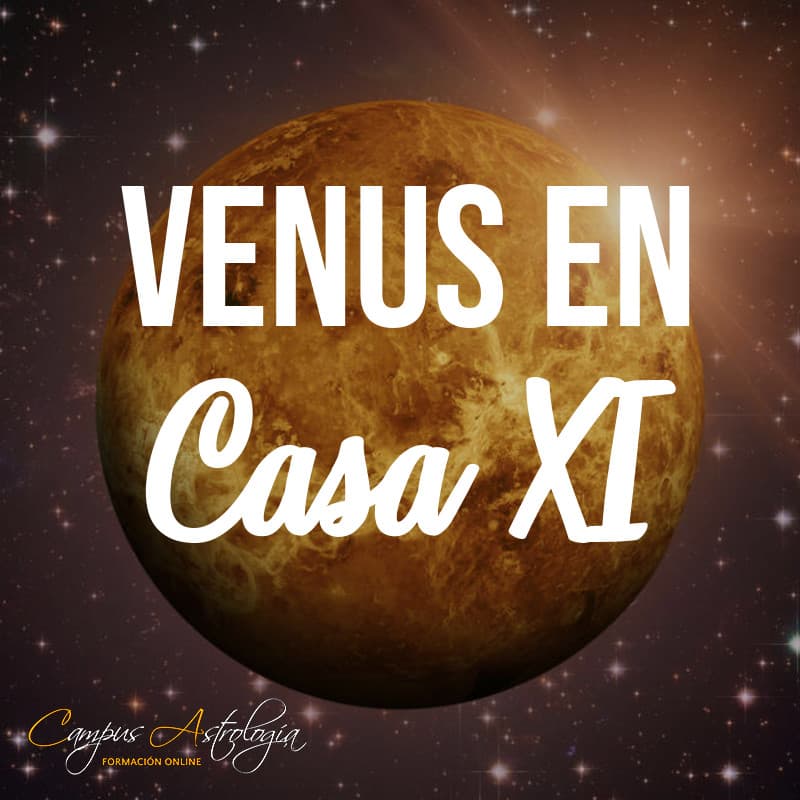 Venus en Casa 11: Enamorada de un Amigo