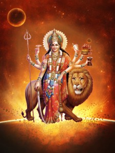 Maa Adi ParaShakti as Maa Durga