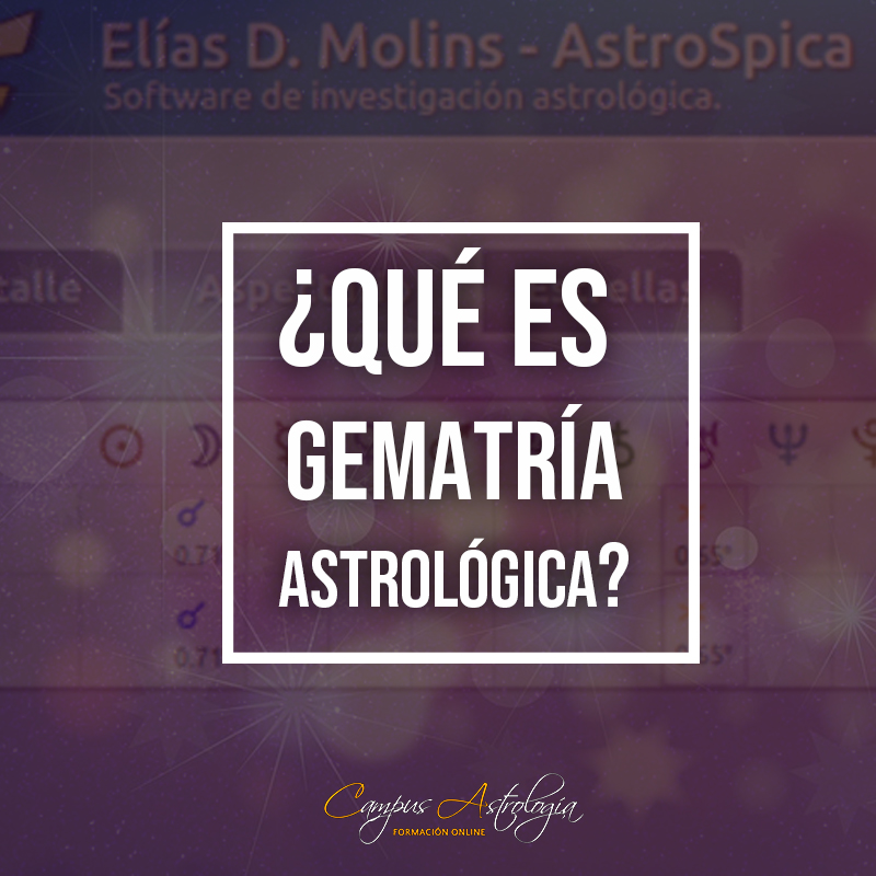 ¿Qué es Gematría astrológica?