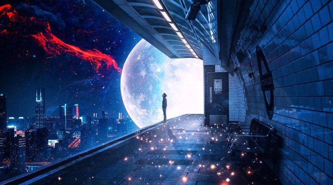 Luna llena en acuario